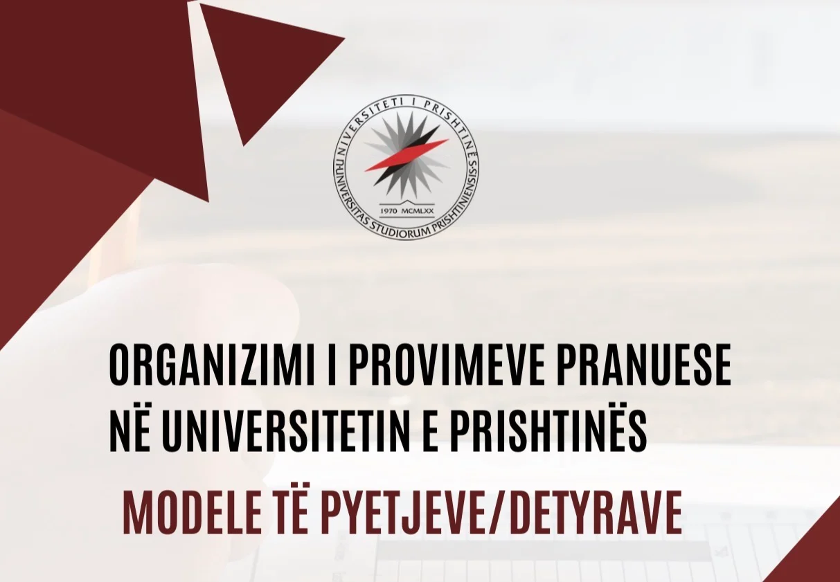 Senati i UP-së miraton Udhëzuesin për Provimet Pranuese për studimet Bachelor